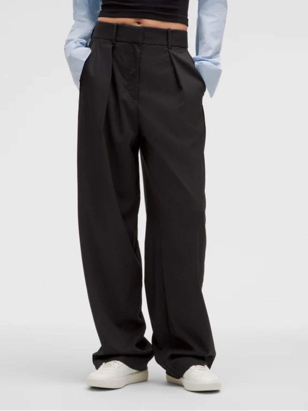Lululemon Pleat-Front High-Rise Trouser *Regular
Black